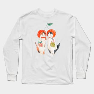 Sakuranbo Madam Nyanco Long Sleeve T-Shirt